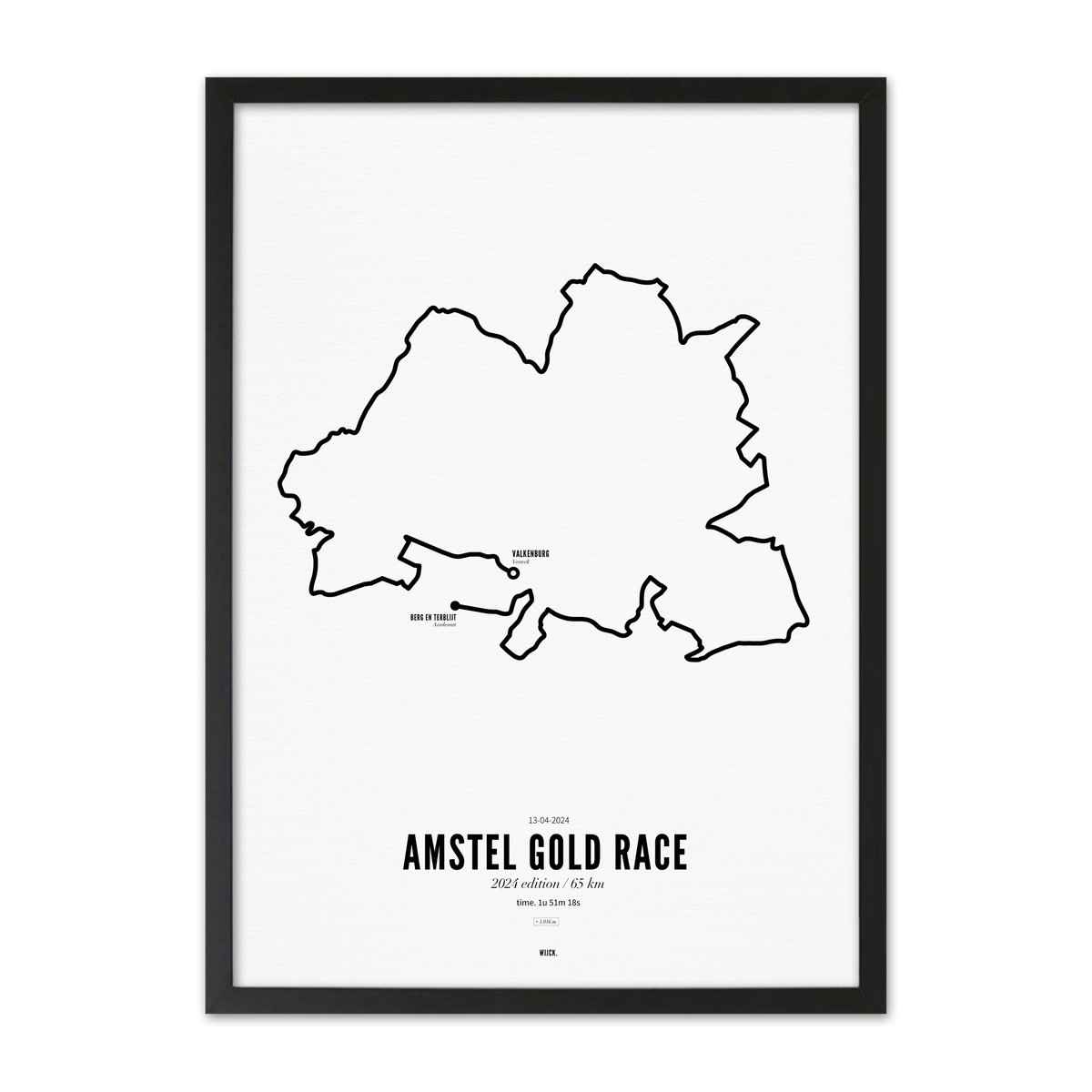 Poster of Amstel Gold Race 2024 - 65km | WIJCK.